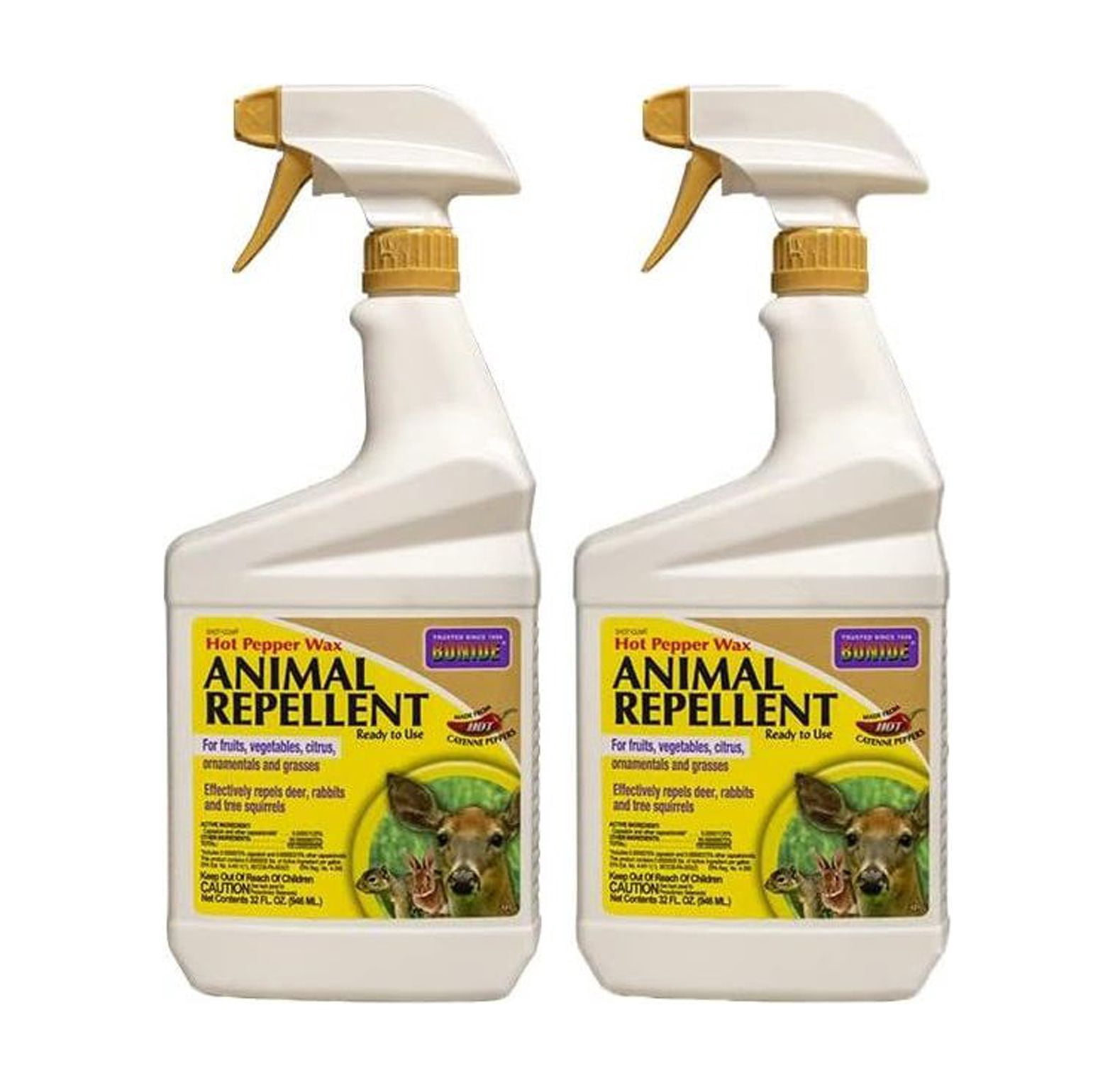 Hot Pepper Wax Animal , Ready to Use, 32 oz. Each, Pack of 2