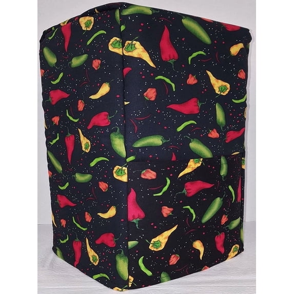 Hot Peppers Coffee Maker Cover by Penny's Needful Things (All Hot Peppers)