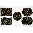 thumbnail image 1 of Hot Peppers Placemats by Penny's Needful Things (Oval - Set of 2), 1 of 2