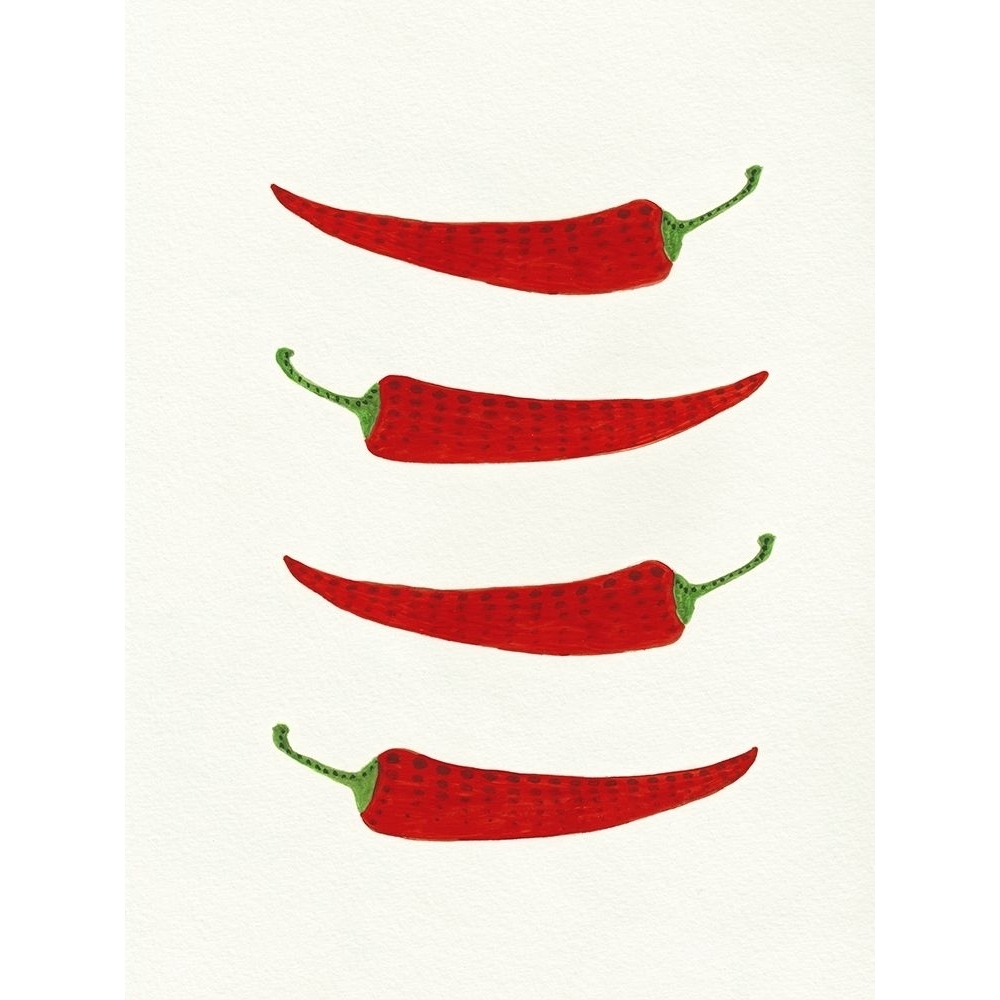 Hot Peppers Poster Print by Tava Studios Tava Studios (24 x 36) # 43078