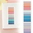 thumbnail image 1 of Hot Pick!! One of Each Color|Guczhu Books Color Note Tabs Booktabs Colored Labels Tabs Annotation Tabs Translucent Note Error Marker Index Note, Index Sticky Notes, A,B,C, 1 of 9