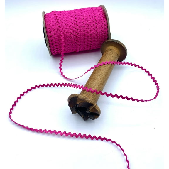 Hot Pink 1/4" Baby Ric Rac