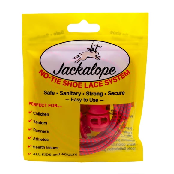 Hot Pink 3M Reflective Jackalope Laces