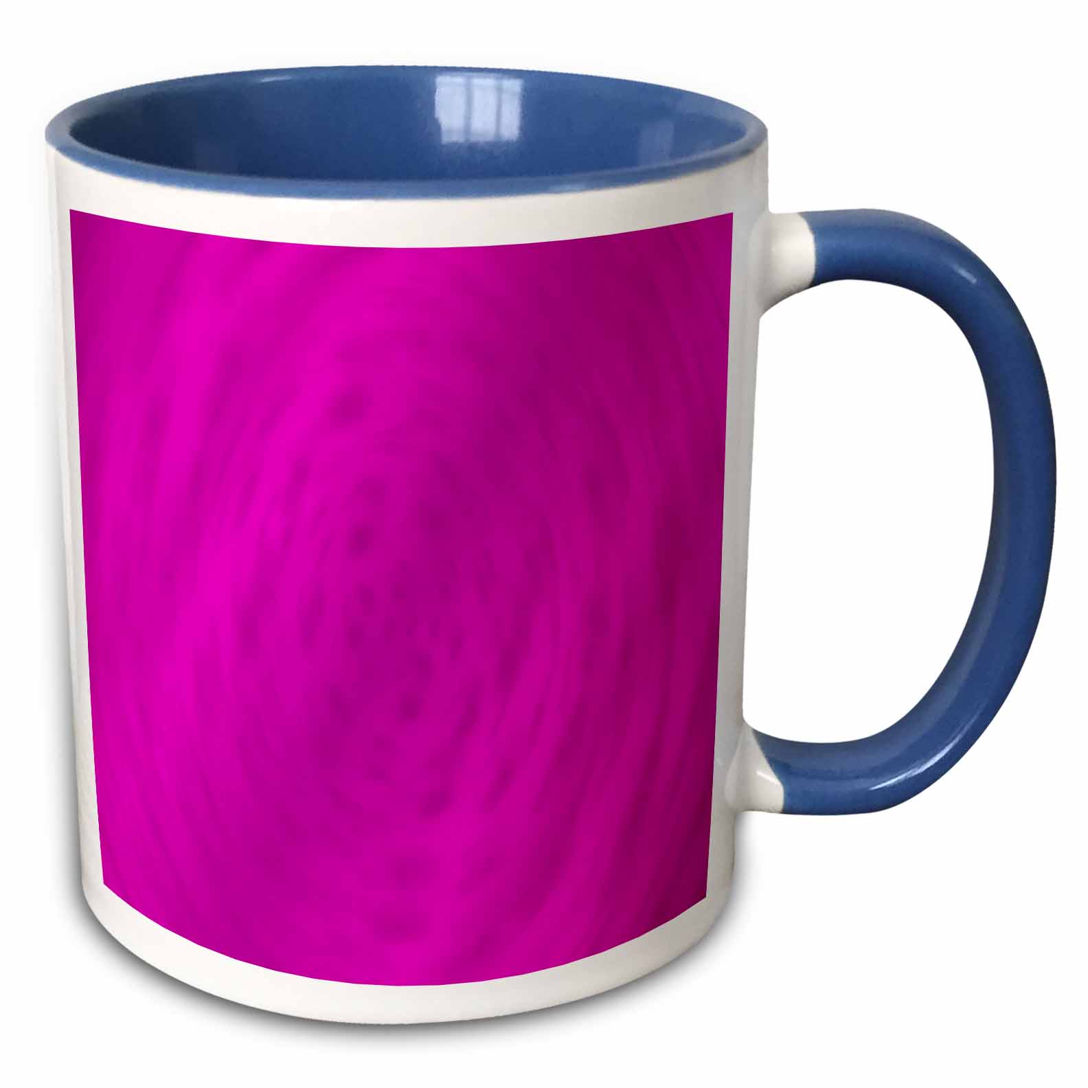 Pink Abyss 3drose, Hot Pink Abyss, 15oz Two-tone Blue Mug - Walmart.com