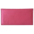 thumbnail image 1 of Hot Pink Basic Leather Checkbook Cover, 1 of 6