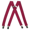 thumbnail image 1 of Hot Pink Boys Suspenders 1 inch X Back Spencer J's, 1 of 4