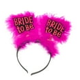 thumbnail image 1 of Hot Pink Bride-To-Be Head Bopper (Each), 1 of 1