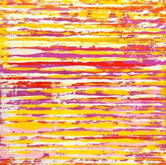 Hot Pink Canvas Art - Ben Bonart (24 x 24)
