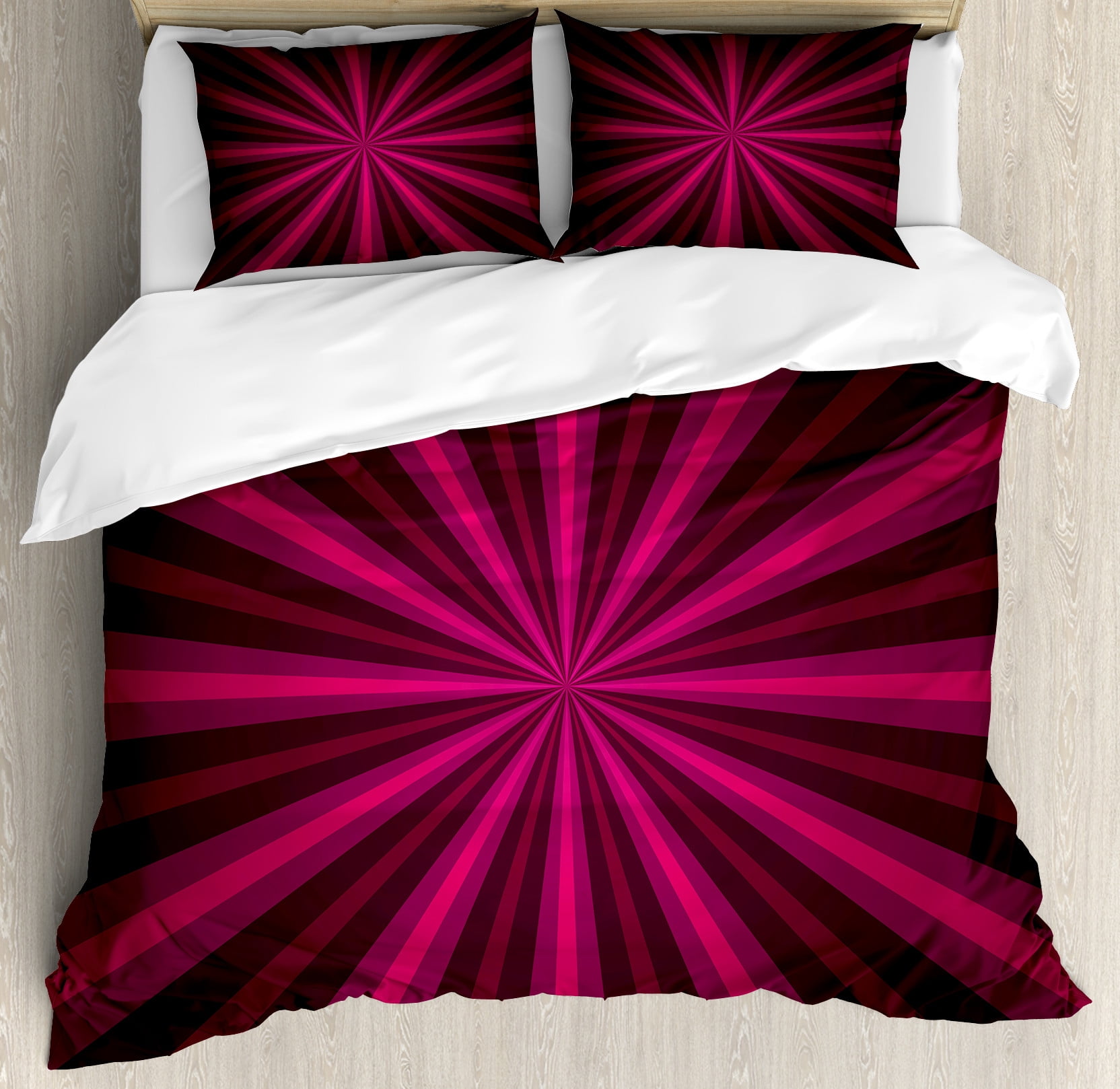 Brain Pink Pattern Print Duvet Cover Bedding Set