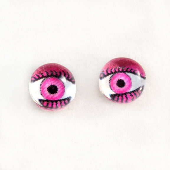 Hot Pink Evil Eyes