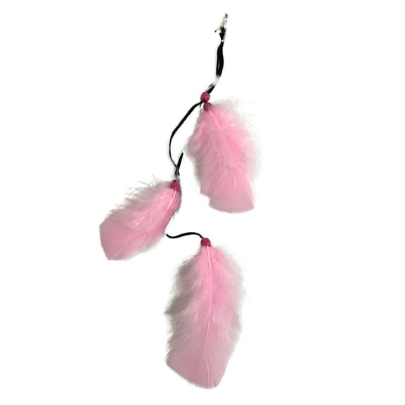 Hot Pink Feather Hair Clip (Dozen)