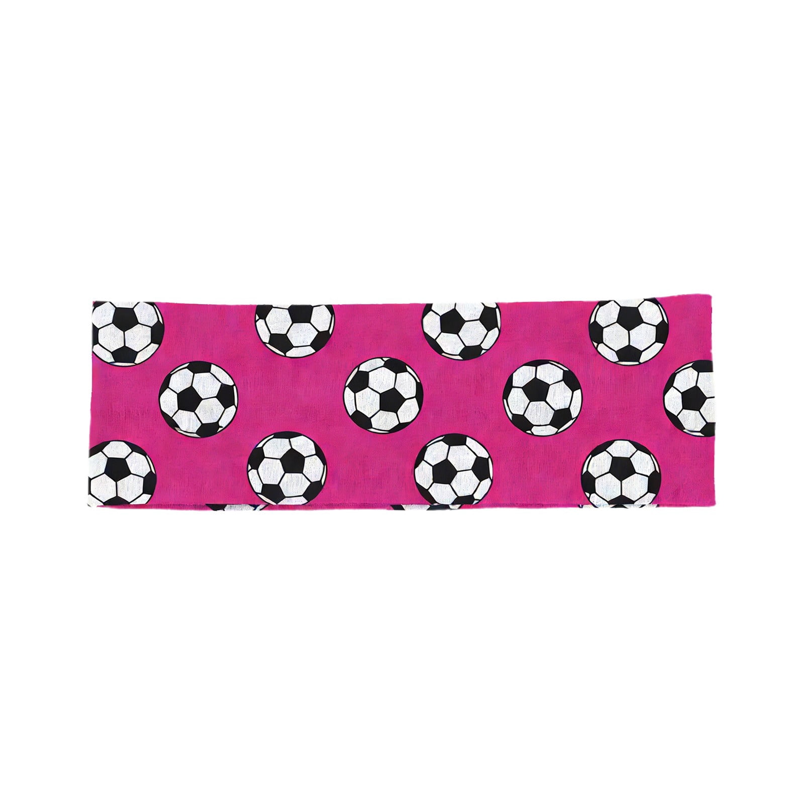 Hot Pink Football Sport Headband For Women And Men Game Day Outfits ...
