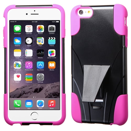 Hot Pink Inverse Advanced Armor Stand Protector Cover For Apple Iphone 6s Plus6 Plus