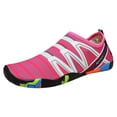 thumbnail image 1 of Hot Pink Mens Water Shoes Quick Dry Breathable Comfortable Diving Socks For Beach Swim Pool Sports Lightweight With Traction Sole Spring Summer Size 45, 1 of 7