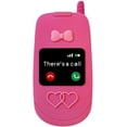 thumbnail image 1 of Hot Pink Mobile Phone Case Compatible with iPhone 13 Pro/14 Pro, Cute 3D Cartoon Retro Rose Red Funny iPhone Cases Full Protective Soft Shockproof Silicone Case, 1 of 6