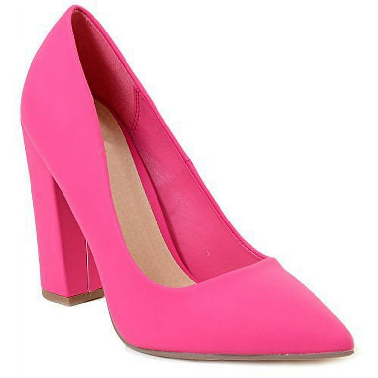 Cerise pink pumps best sale