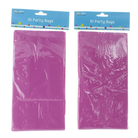 Hot Pink Party Favor Bags Paper Treat Loot Sacs Lot of 20