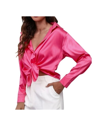 Womens Satin Tops