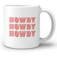 thumbnail image 1 of Hot Pink Preppy Howdy Ceramic Double Side Printed Mug Cup,Trendy Preppy Cow Girl Cowgirl Hot Pink Coffee Milk Tea Mug Cup,Gifts For Teen Girls Teenage Girls - 11 oz, 1 of 4