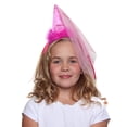thumbnail image 1 of Hot Pink Princess Cone Hat Headband, 1 of 7
