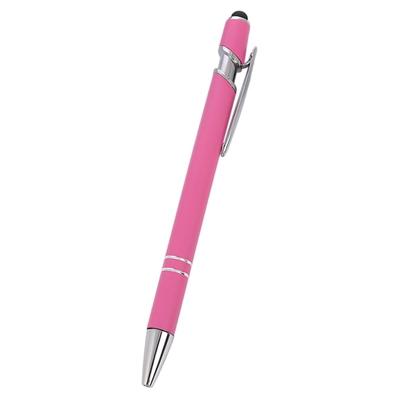 Hot Pink Retractable Gel Pen, Smooth Writing Pen with Quicks Dry Ink for Office Journaling, 1Pcs