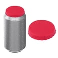 thumbnail image 1 of Hot Pink Reusable Can Covers for Soda 6 Pack BPA Free Silicone Soda Can Cover Beverage Can Lids Beer Can Protector Standard Drink Can Lids, 1 of 9