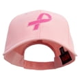 thumbnail image 1 of Hot Pink Ribbon Breast Cancer Embroidered Lady Cap - Pink OSFM, 1 of 5