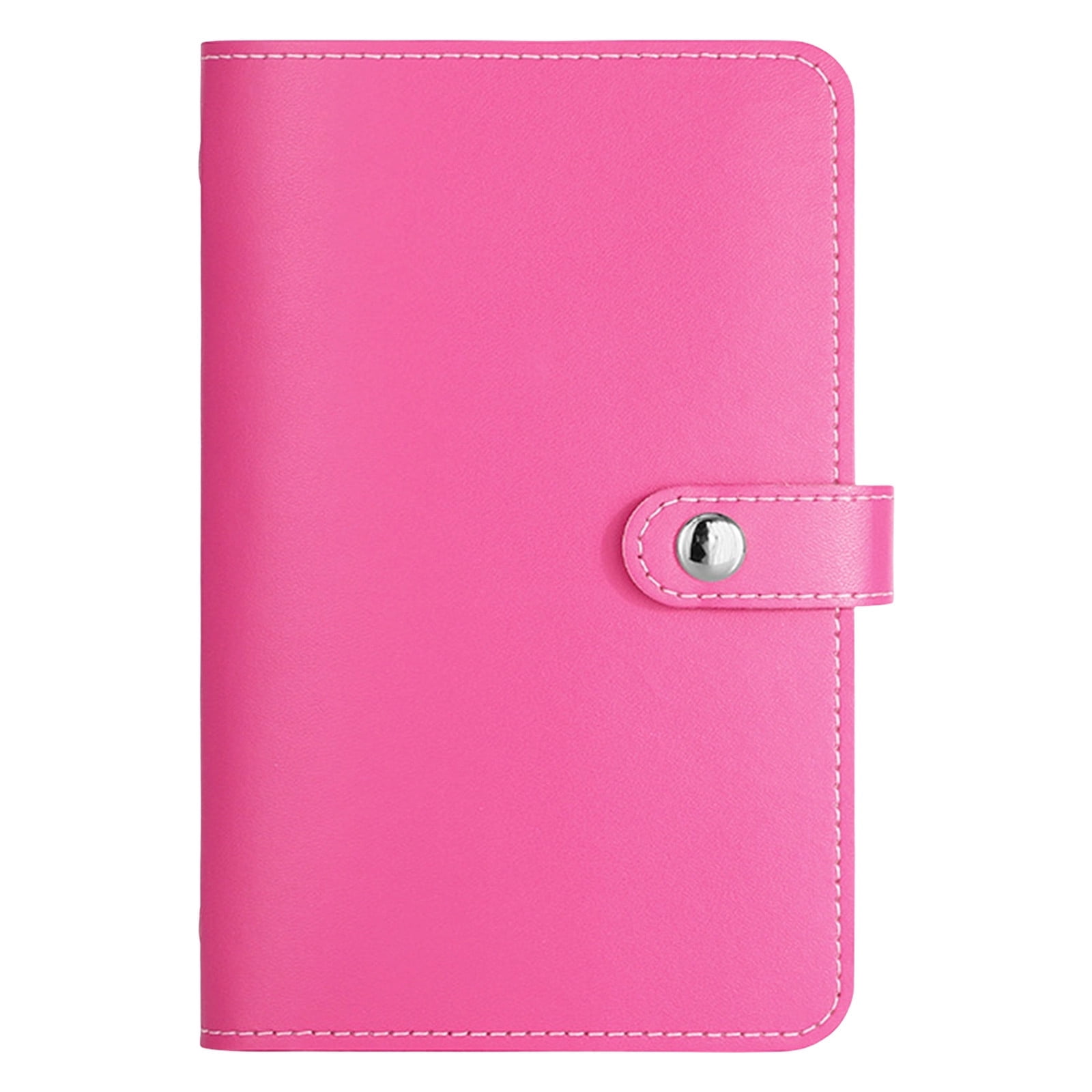 Hot Pink Rose Red A6 Commemorative Banknote Storage Book Cash Saving ...