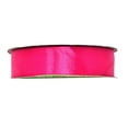 thumbnail image 1 of Hot Pink Satin Ribbon 1 Inch 50 Yard Roll for Gift Wrapping, Weddings, Hair, Dresses, Blanket Edging, Crafts, Bows, Ornaments; by Mandala Crafts, 1 of 4