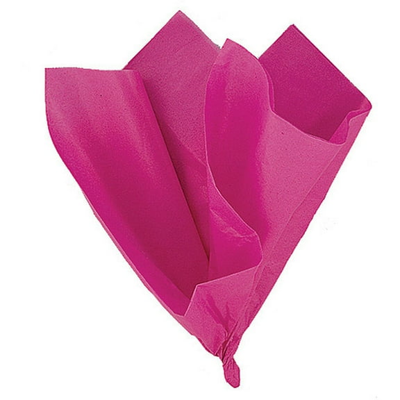 Hot Pink Tissue Paper, 10 Sheets (Pack of 8)