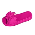 thumbnail image 1 of Hot Pink Women Chic Versatile Thick-Soled Decoration Open-Toe Footwear Breathable For Spring Summer Beach Wear Lightweight, 1 of 6