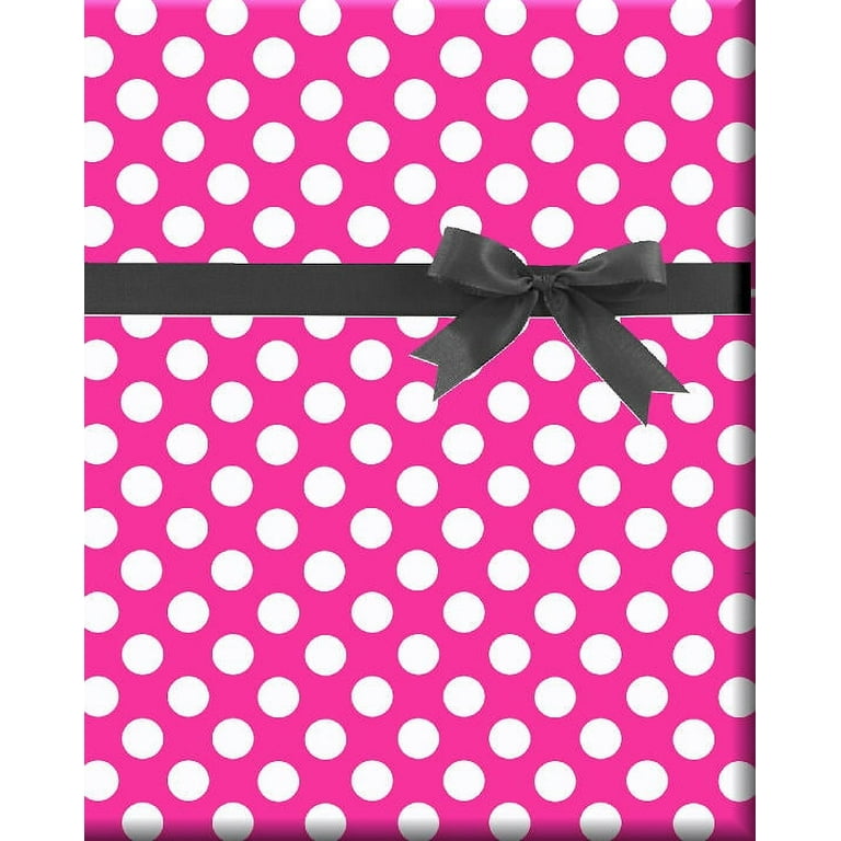PMLAND Premium Quality Gift Wrapping Paper - Hot Pink - 15 Inches x 20 Inches 100 Sheets