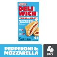 Hot Pockets DELIWICH Pepperoni and Mozzarella Frozen Deli Sandwiches