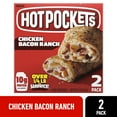 thumbnail image 1 of Hot Pockets Frozen Snacks Chicken Bacon Ranch, 2 Sandwiches, 8.5 oz (Frozen), 1 of 12