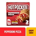 thumbnail image 1 of Hot Pockets Frozen Snacks Pepperoni Pizza Crispy Crust Snacks, 9 oz, 2 Count Box  (Frozen), 1 of 16