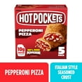 thumbnail image 1 of Hot Pockets Frozen Snacks Pepperoni Pizza Crispy Italian Style Crust Snacks, 22.5 oz, 5 Count Box  (Frozen), 1 of 16