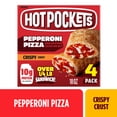thumbnail image 1 of Hot Pockets Pepperoni Pizza, Pizza Pocket, Air Fryer Frozen Sandwich Snacks, 18 oz, 4 Pack (Frozen), 1 of 10