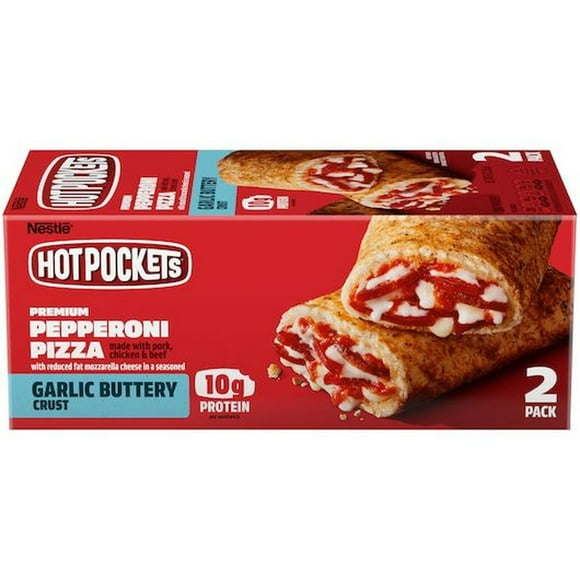 Hot Pockets Skinny Box Pepperoni Pizza, 9 Ounce -- 8 per case