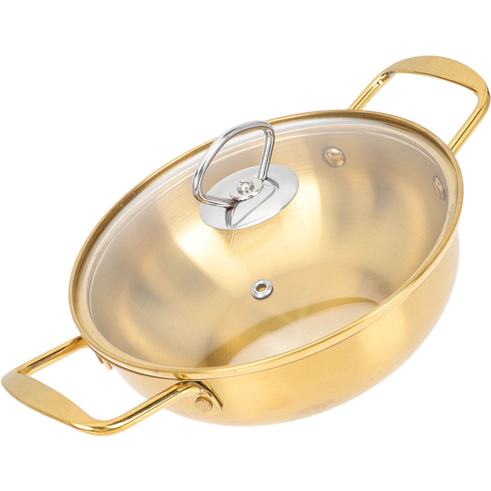 Hot Pot Cooker Practical Kitchen Stockpot Utensil Stainless Cookware