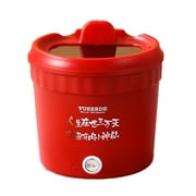 Hot Pot Electric, 1.2L Mini Ramen Cooker, 450W Rapid Noodles Cooker, Multifunctional Electric Pot for Cooking Pasta, Soup, Portable Pots with Over-Heating Protection for Dorm, Office, Travel