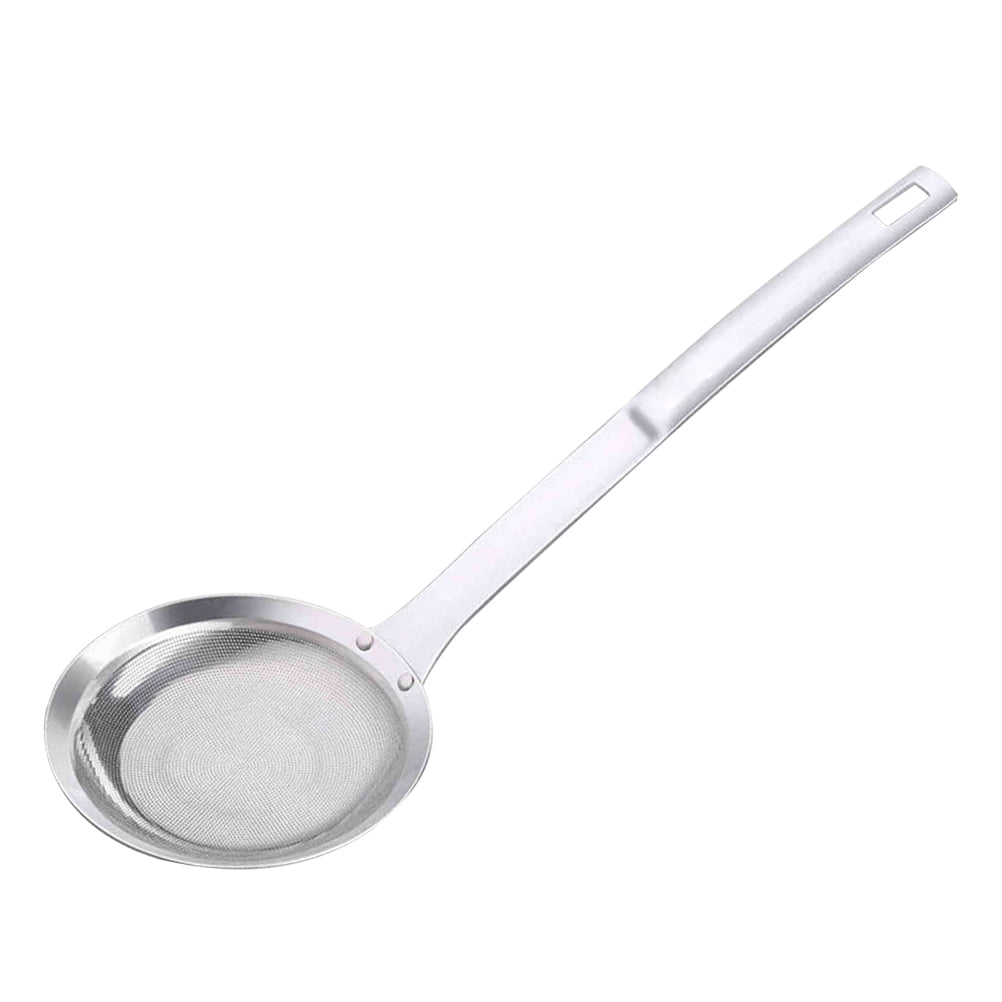 Hot Pot Fat Skimmer Spoons Stainless Steel Fine Mesh Strainer Serving