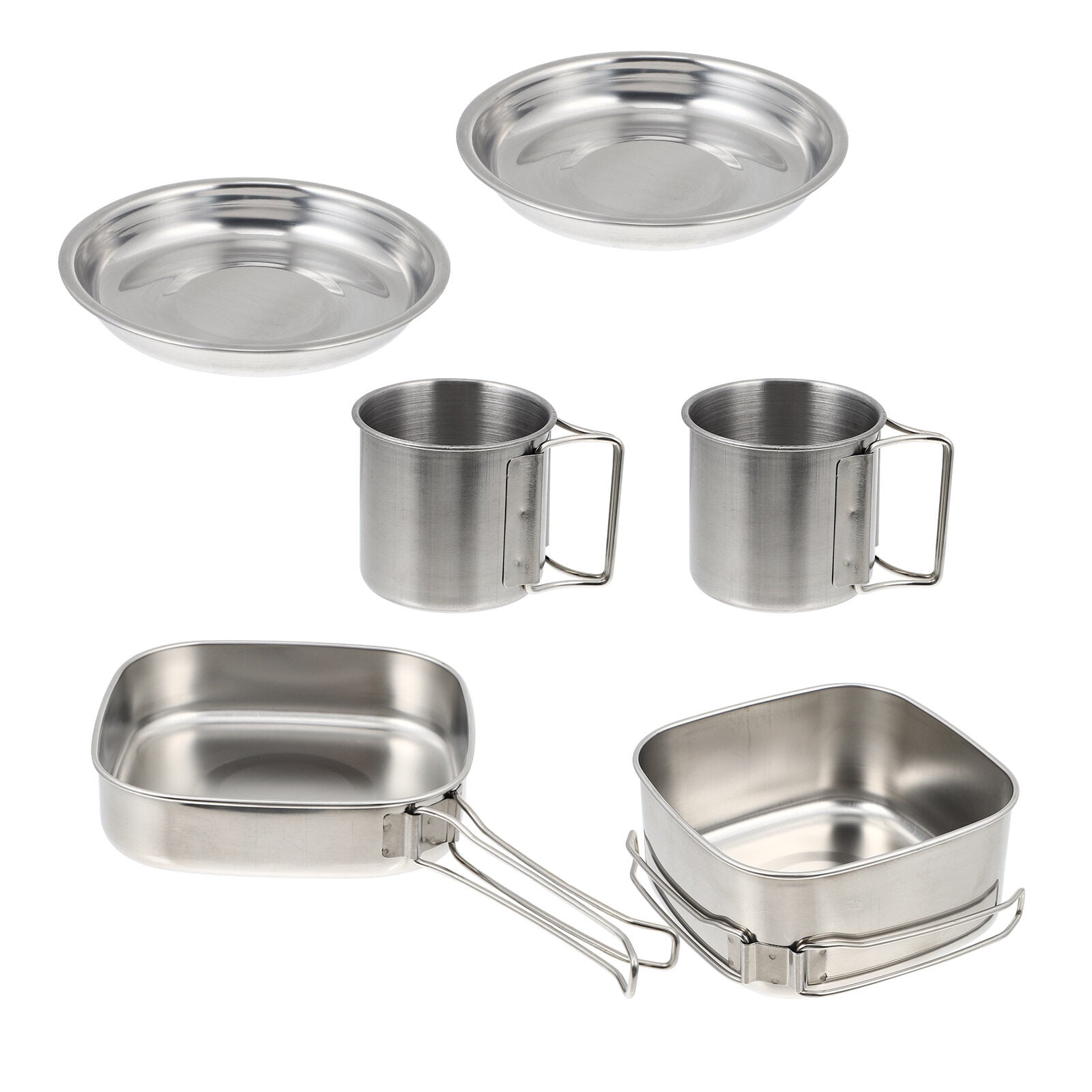 Hot Pot Kit Outdoor Cooking Stove Stainless Steel Utensils Cookware