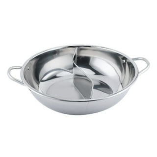 Stainless Steel Divided Pot 38cm – PutOnApron