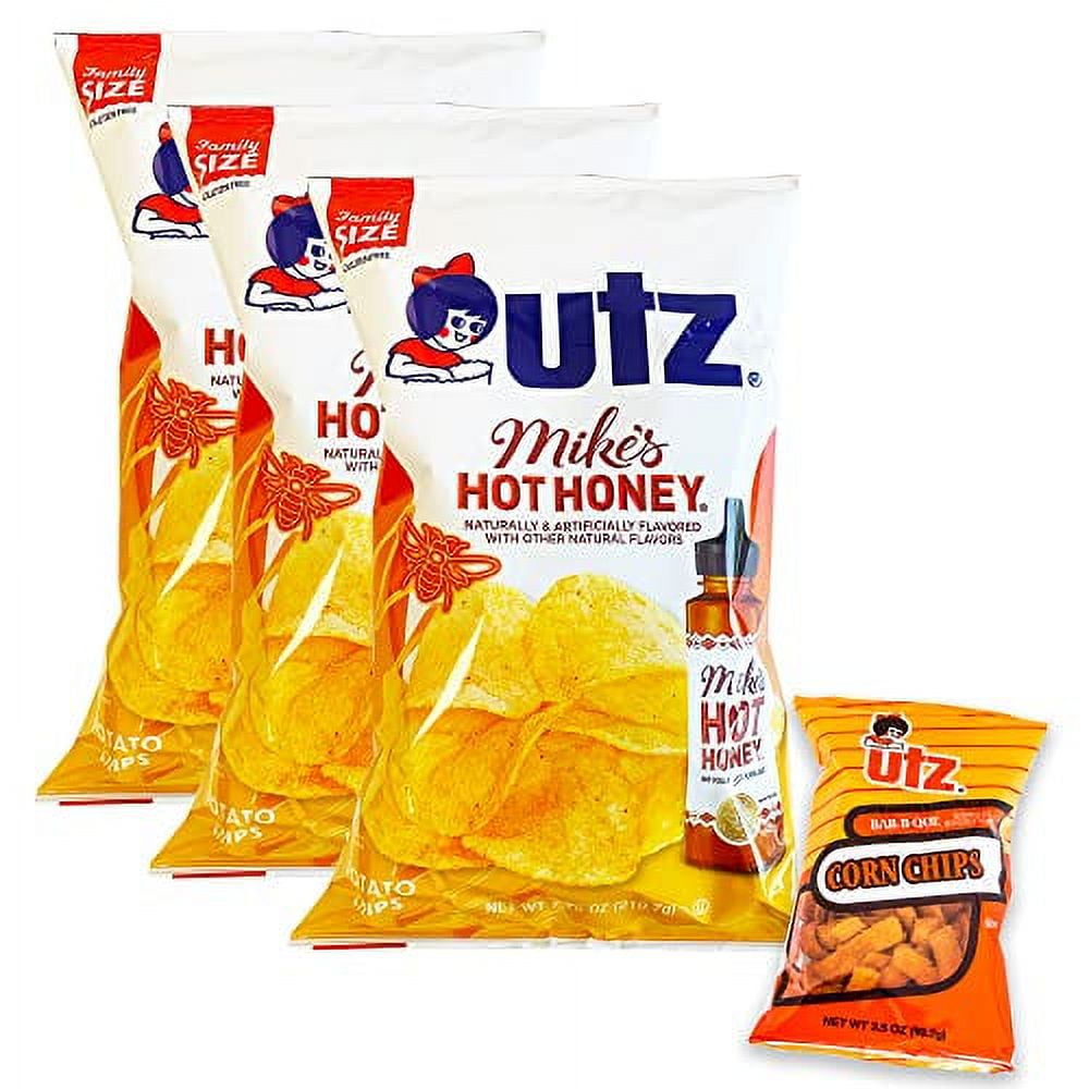 Hot Potato Chips (3, 7.75Oz Bags) Variety Pack Spicy And Sweet Hot