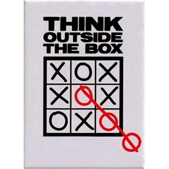 Hot Properties Think Outside The Box Magnet SM4504