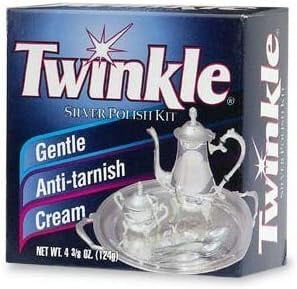 Hot Quickly Dissolves Tarnish ,Twinkle Silver Polish / Cleaner Kit