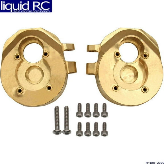 Hot Racing 132g Brass Currie F9 Portal Steering Knuckle HRAAUTB21HX Electric Car/Truck Option Parts