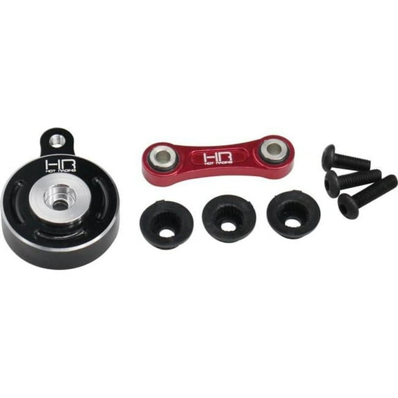 Hot Racing  4 x 4 in. Fixed Link Steering Servo Saver for Arrma 1-10