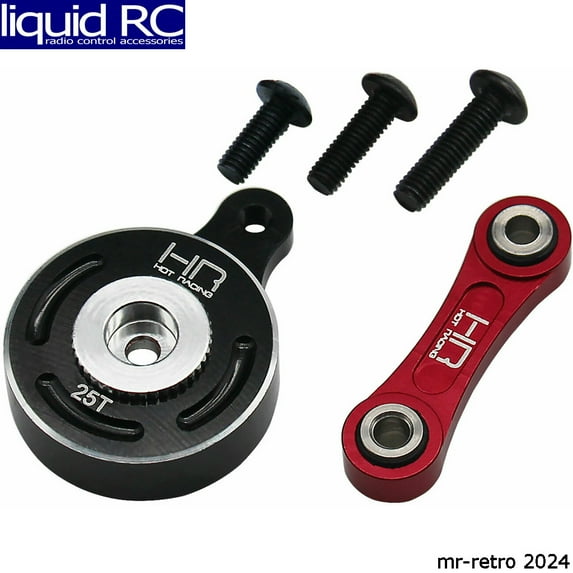 Hot Racing ATF48SH25 Fixed Link 25T Steering Servo saver Arrma 1:10 4WD 3s 4s