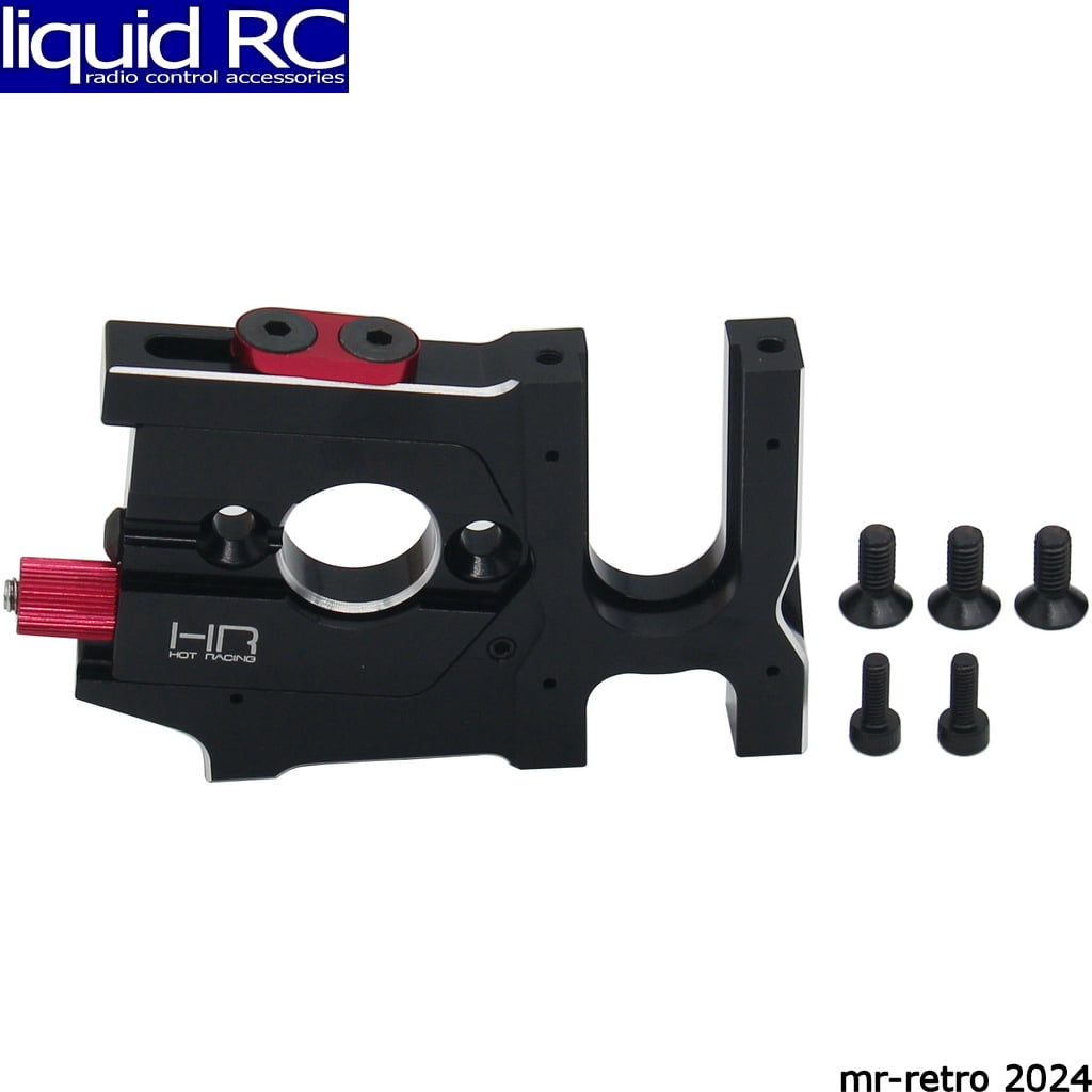 BRKRC 4pcs/Set Aluminum Adjustable RC Motor Mount for 1/18